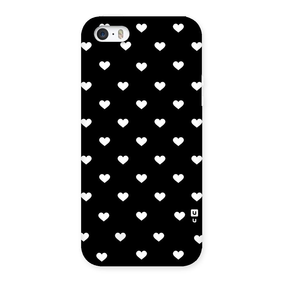 Seamless Hearts Pattern Back Case for iPhone SE