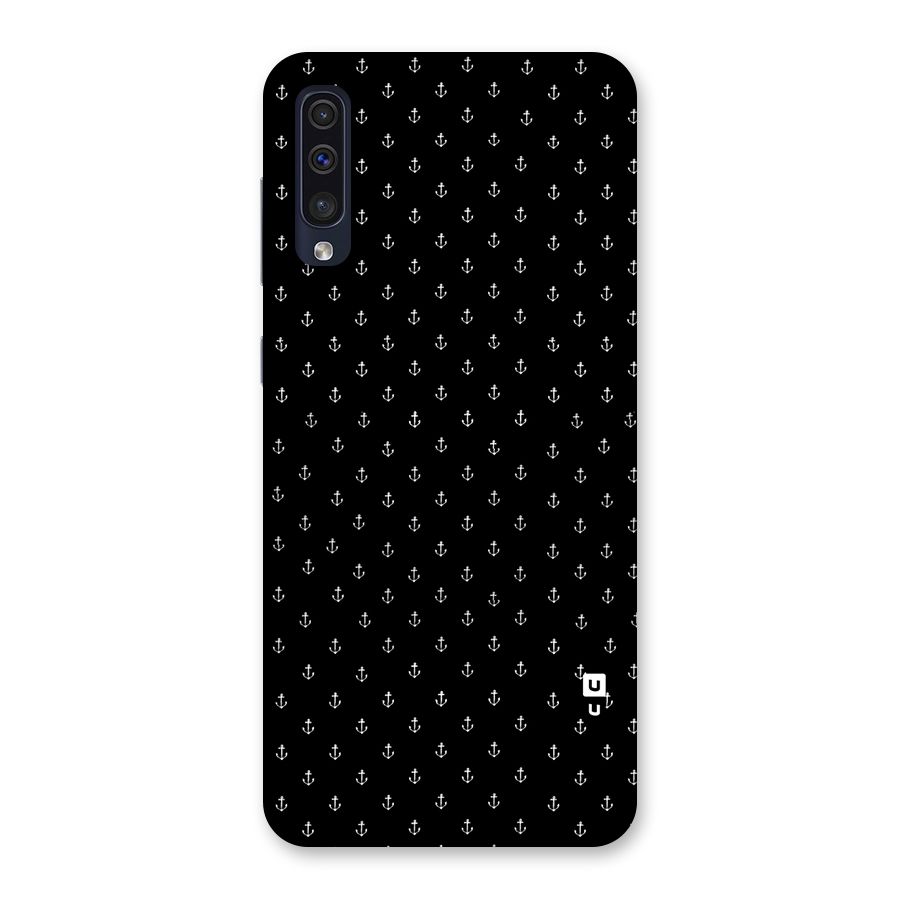 Seamless Small Anchors Pattern Back Case for Galaxy A50