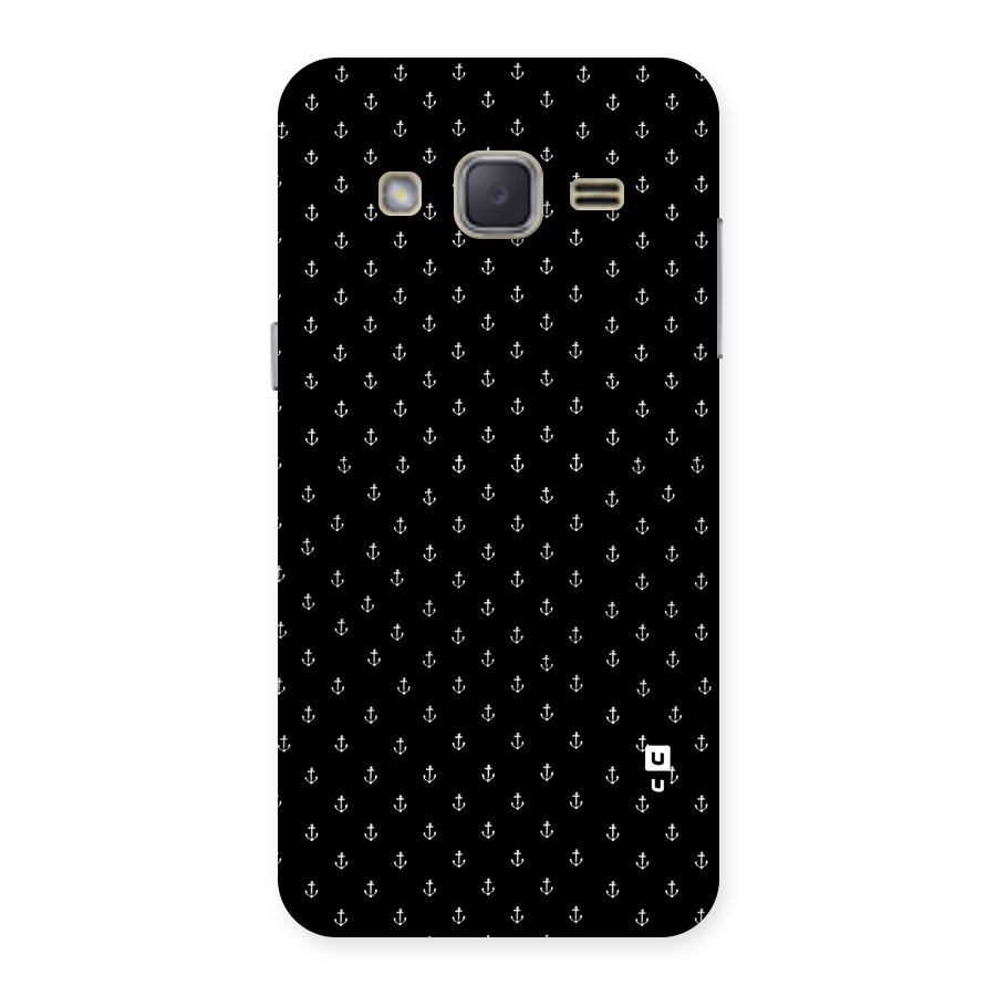 Seamless Small Anchors Pattern Back Case for Galaxy J2