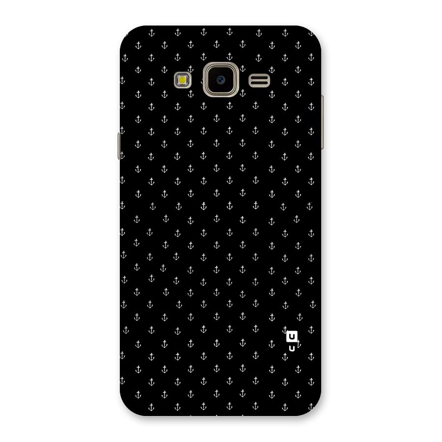 Seamless Small Anchors Pattern Back Case for Galaxy J7 Nxt