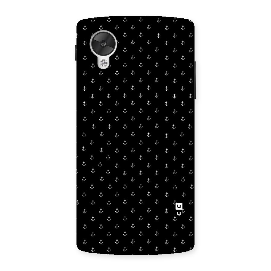 Seamless Small Anchors Pattern Back Case for Google Nexsus 5