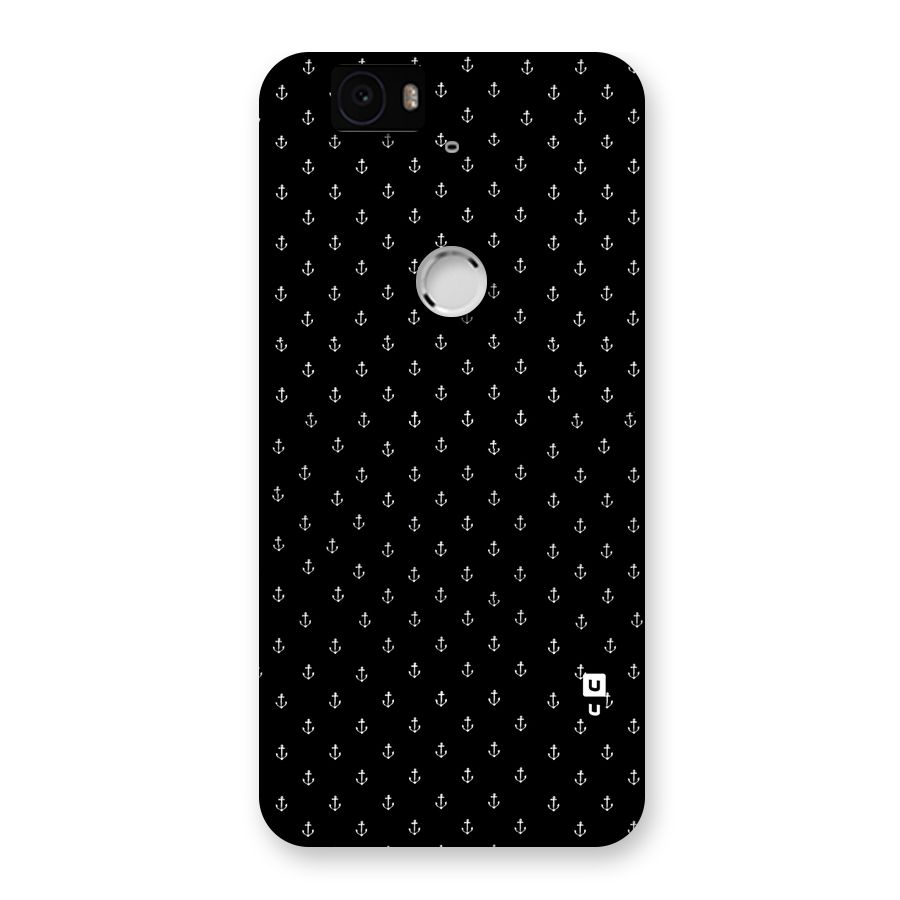 Seamless Small Anchors Pattern Back Case for Google Nexus-6P