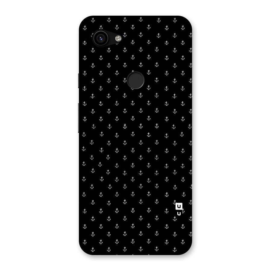 Seamless Small Anchors Pattern Back Case for Google Pixel 3a XL