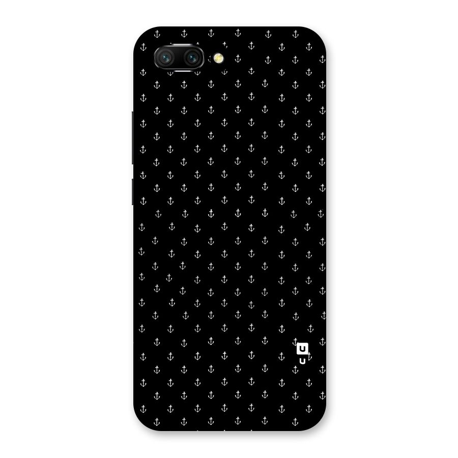 Seamless Small Anchors Pattern Back Case for Honor 10