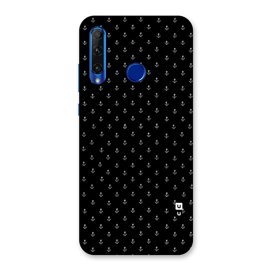 Seamless Small Anchors Pattern Back Case for Honor 20i