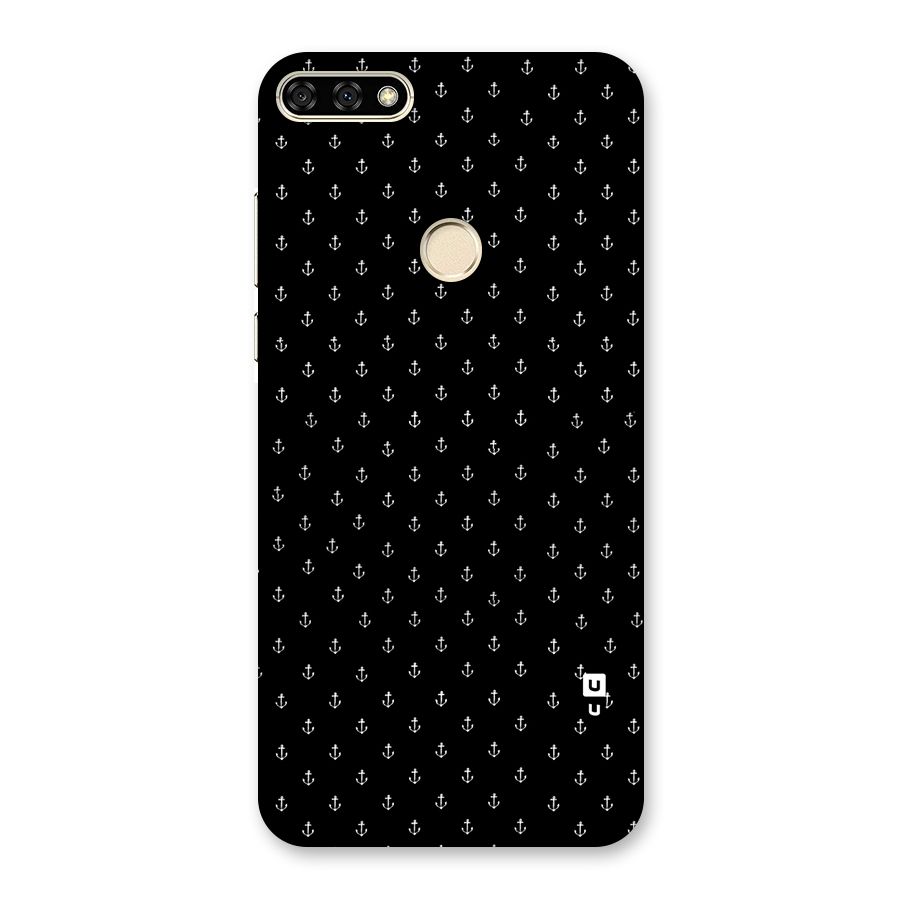 Seamless Small Anchors Pattern Back Case for Honor 7A