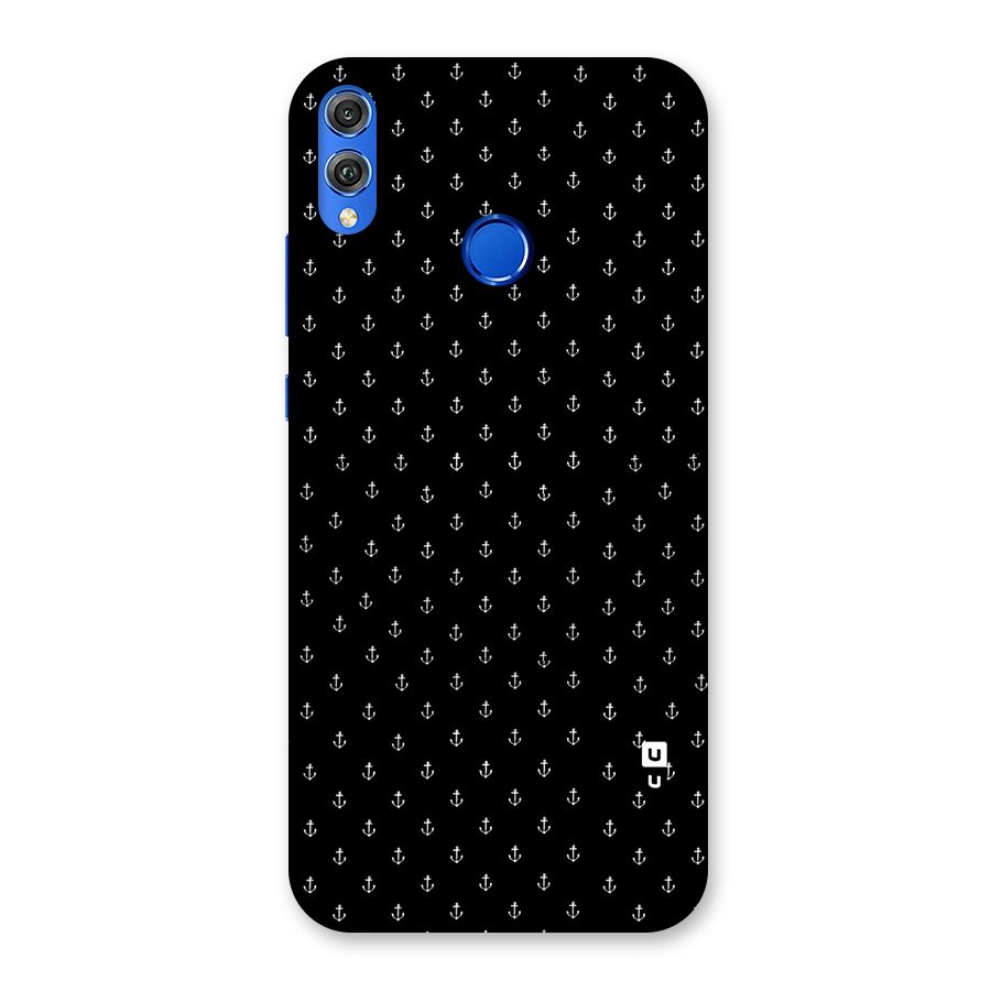 Seamless Small Anchors Pattern Back Case for Honor 8X