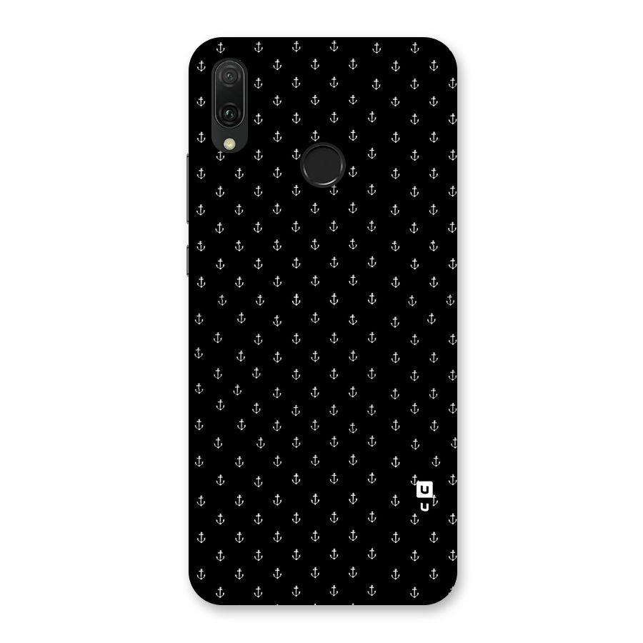 Seamless Small Anchors Pattern Back Case for Huawei Y9 (2019)