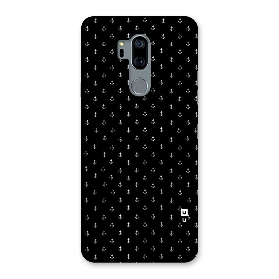 Seamless Small Anchors Pattern Back Case for LG G7