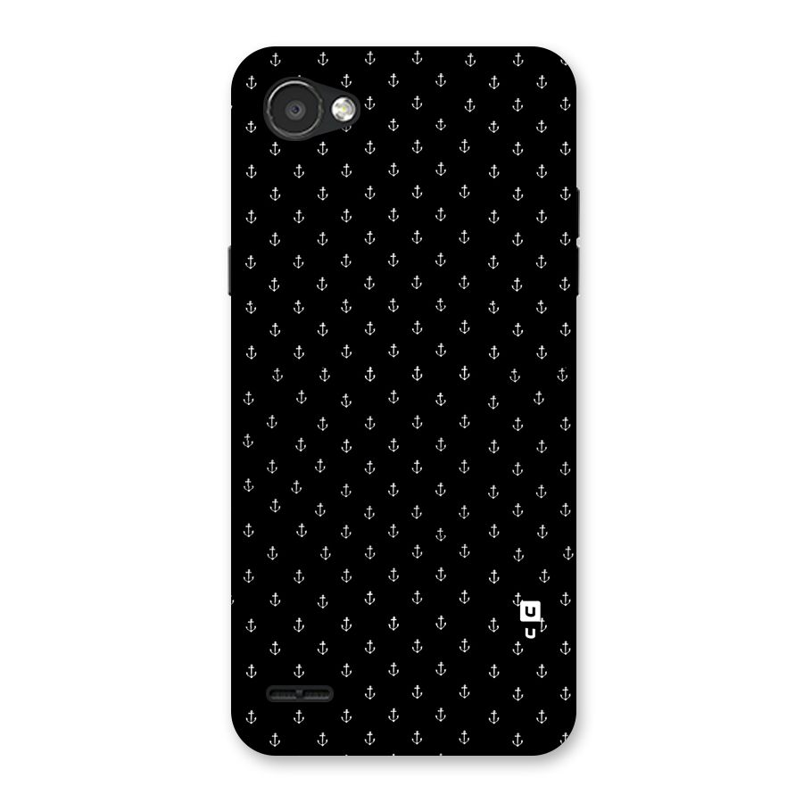 Seamless Small Anchors Pattern Back Case for LG Q6