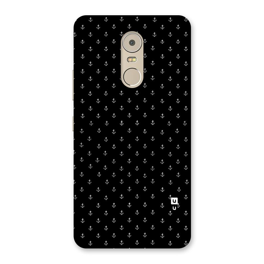 Seamless Small Anchors Pattern Back Case for Lenovo K6 Note
