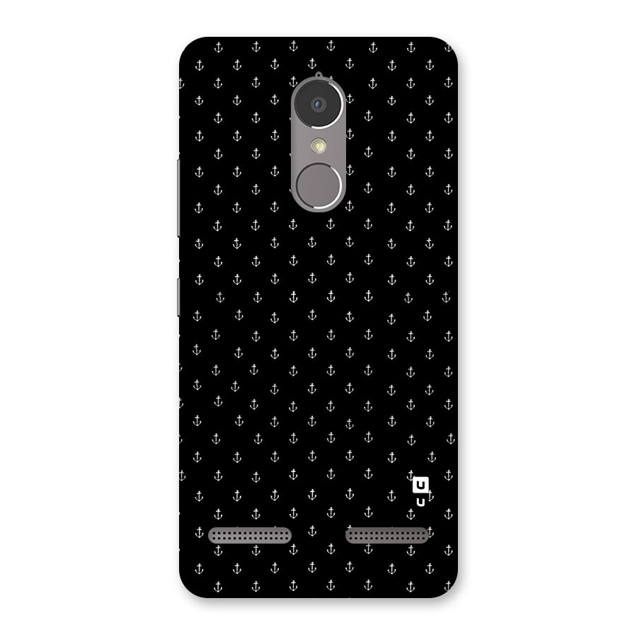 Seamless Small Anchors Pattern Back Case for Lenovo K6 Power