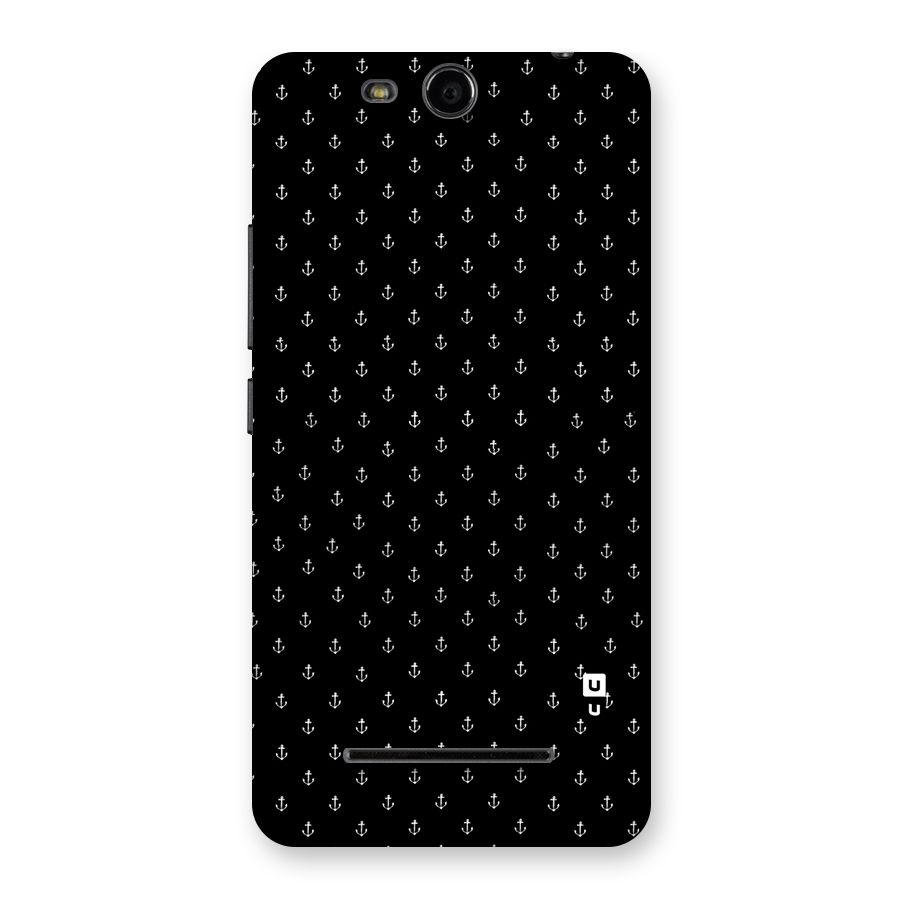 Seamless Small Anchors Pattern Back Case for Micromax Canvas Juice 3 Q392