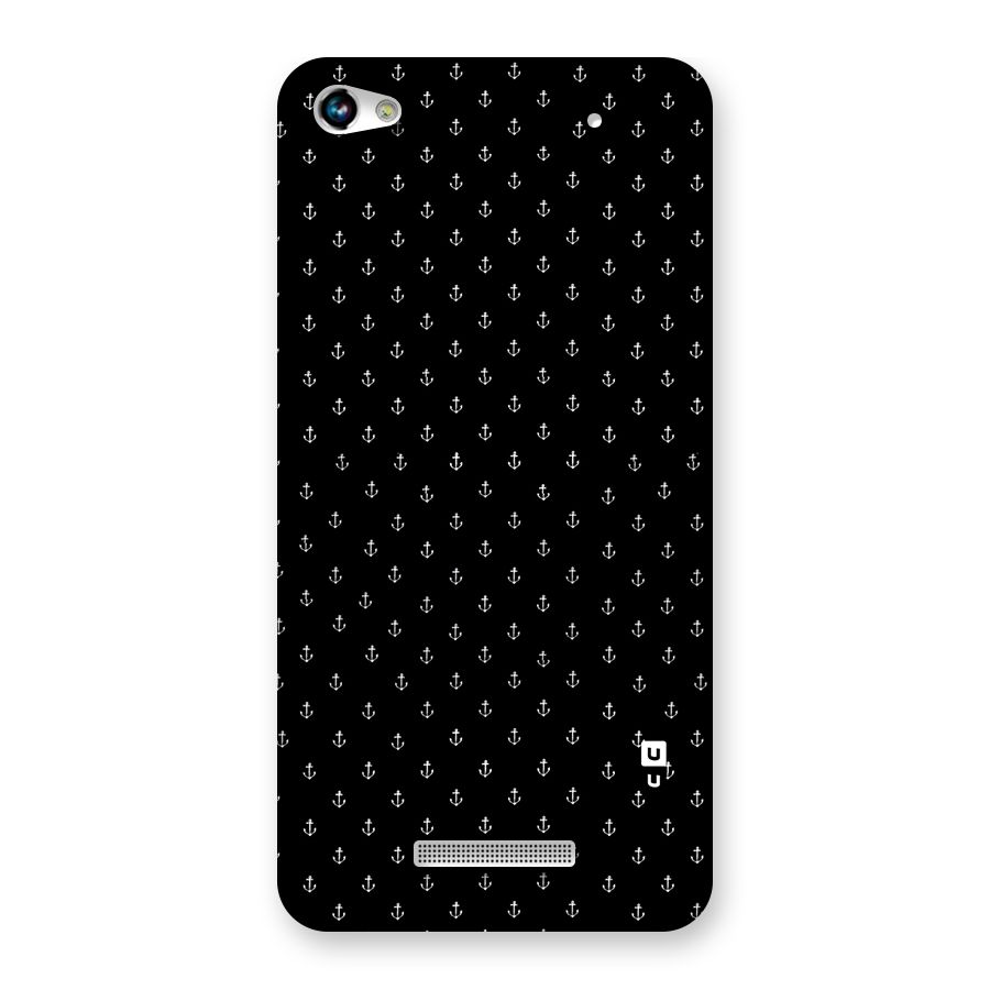 Seamless Small Anchors Pattern Back Case for Micromax Hue 2