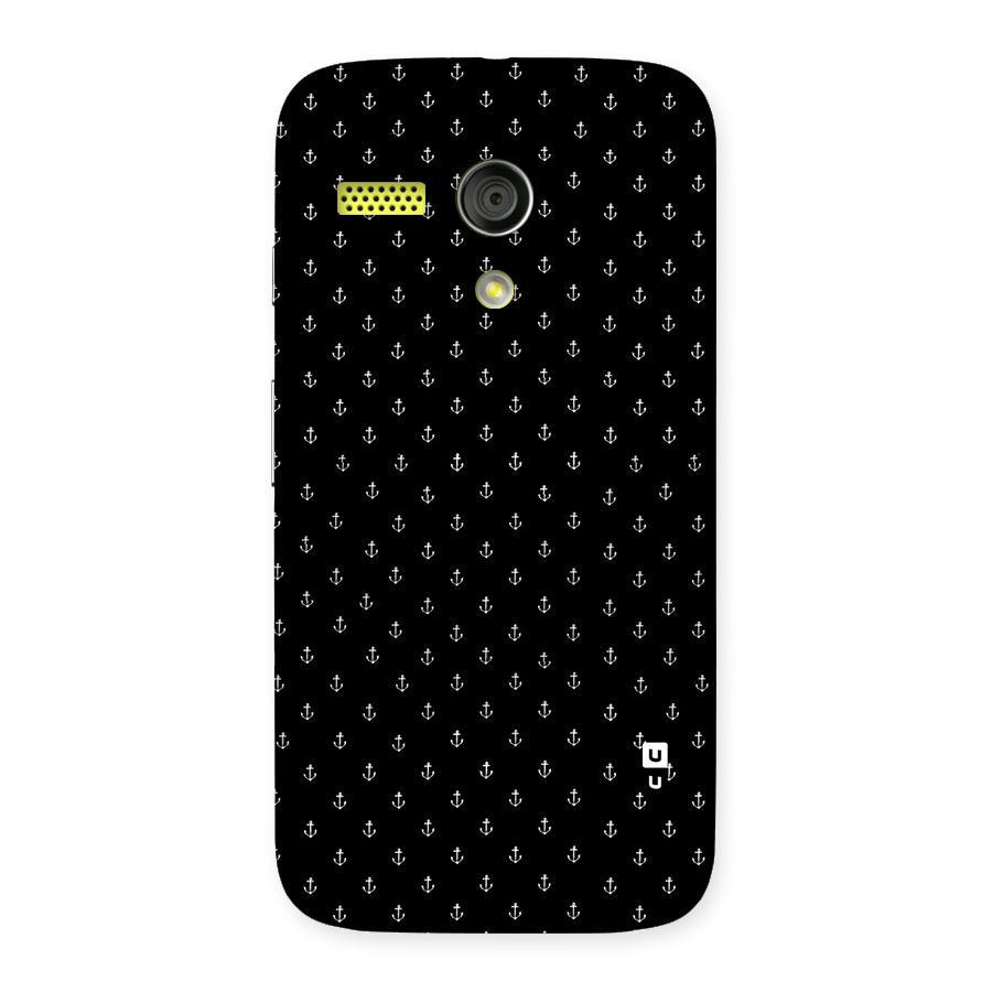 Seamless Small Anchors Pattern Back Case for Moto G