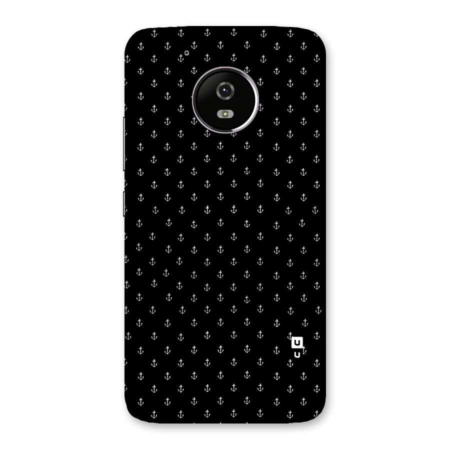 Seamless Small Anchors Pattern Back Case for Moto G5