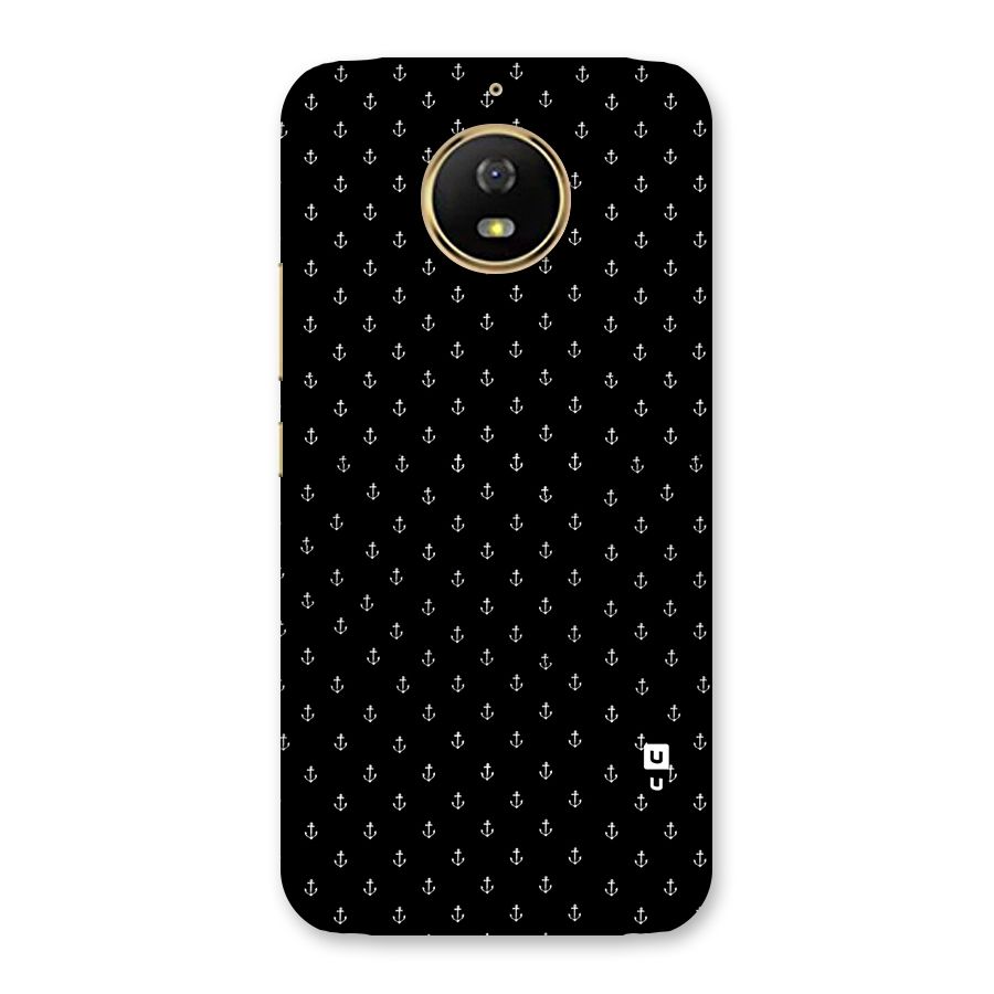 Seamless Small Anchors Pattern Back Case for Moto G5s