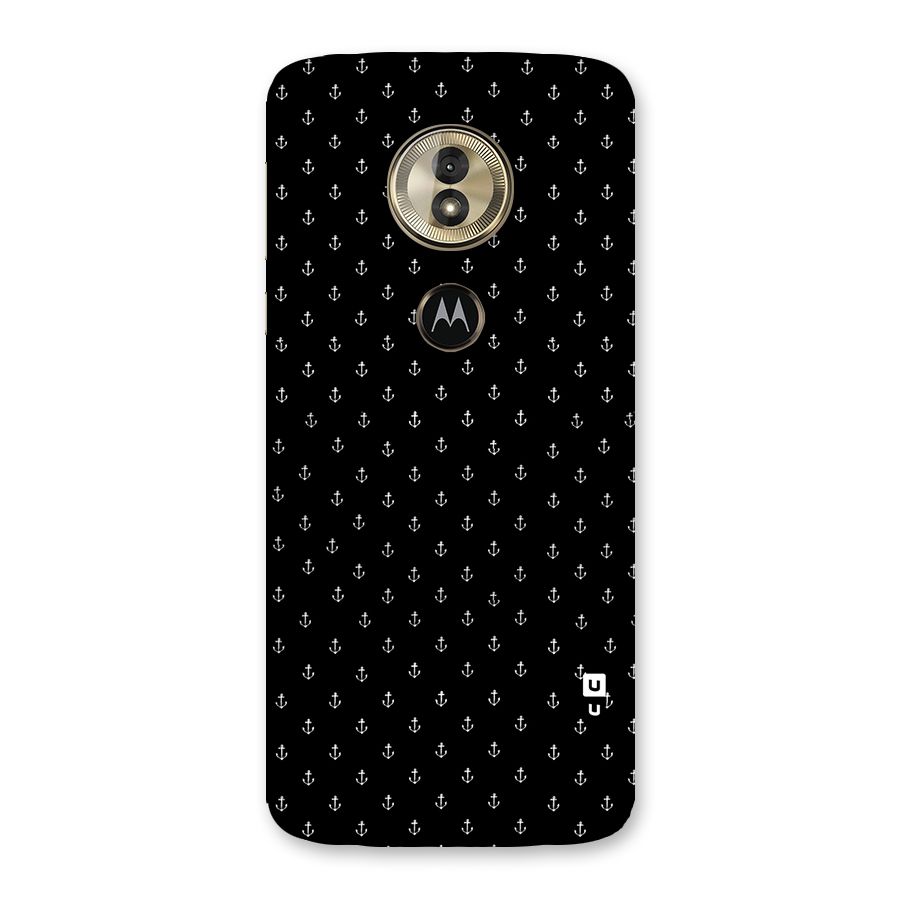 Seamless Small Anchors Pattern Back Case for Moto G6 Play