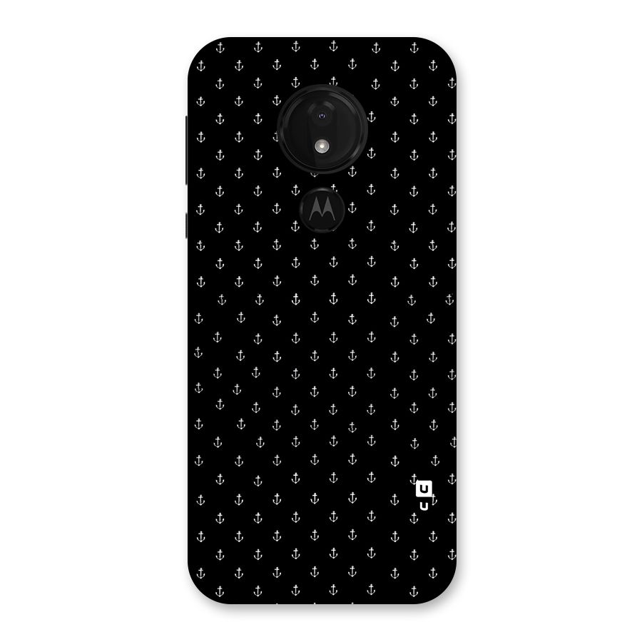 Seamless Small Anchors Pattern Back Case for Moto G7 Power