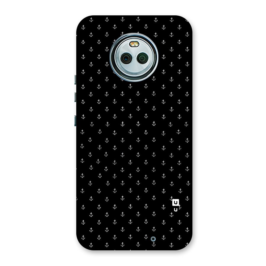 Seamless Small Anchors Pattern Back Case for Moto X4