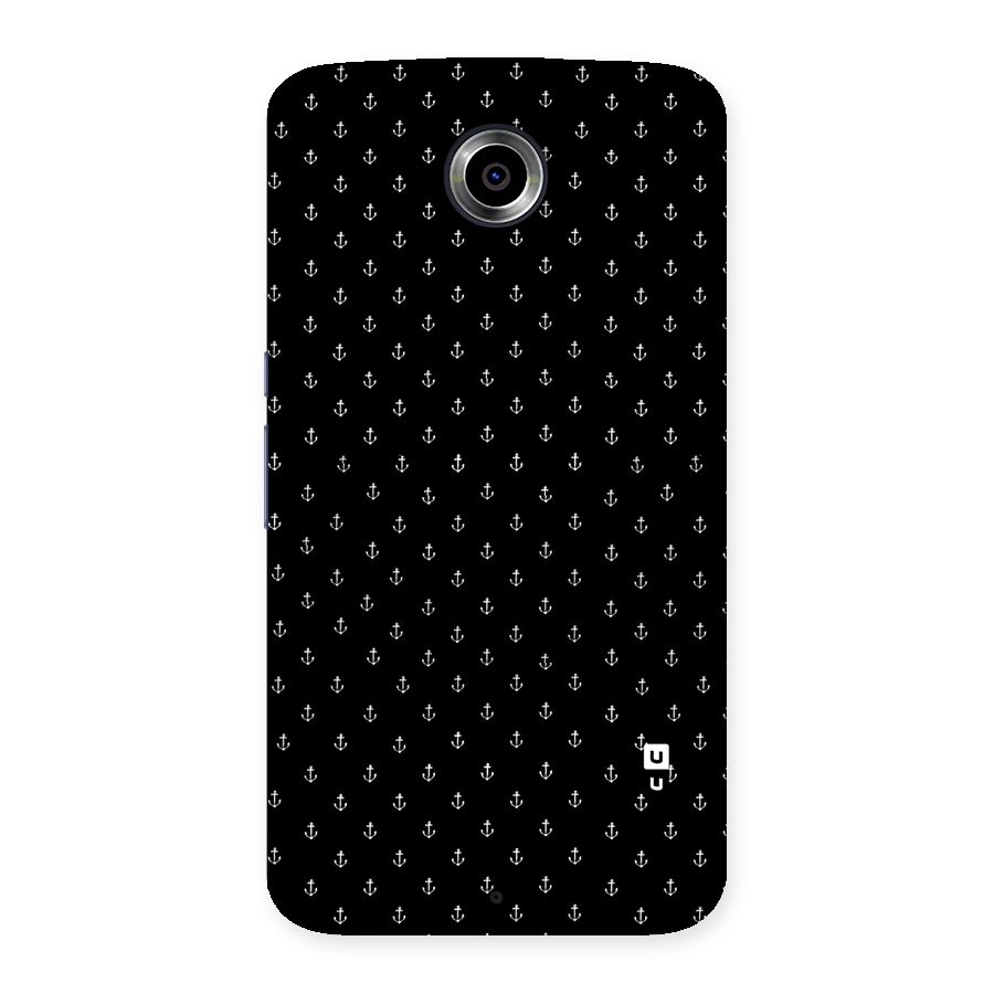 Seamless Small Anchors Pattern Back Case for Nexsus 6