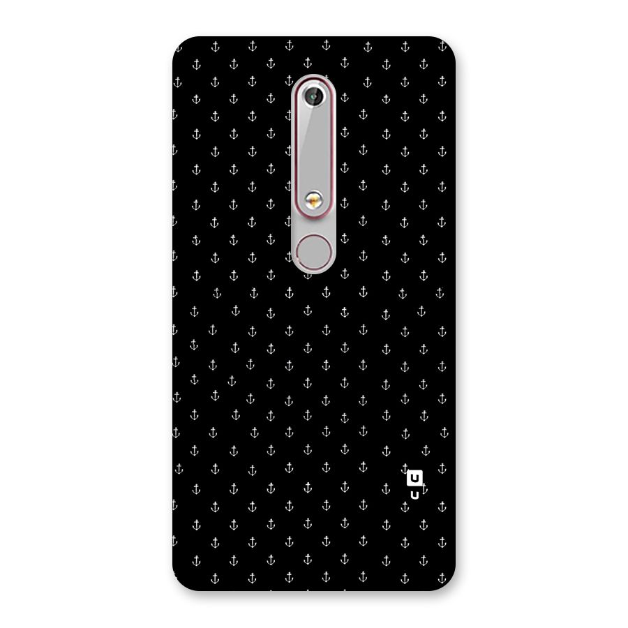 Seamless Small Anchors Pattern Back Case for Nokia 6.1
