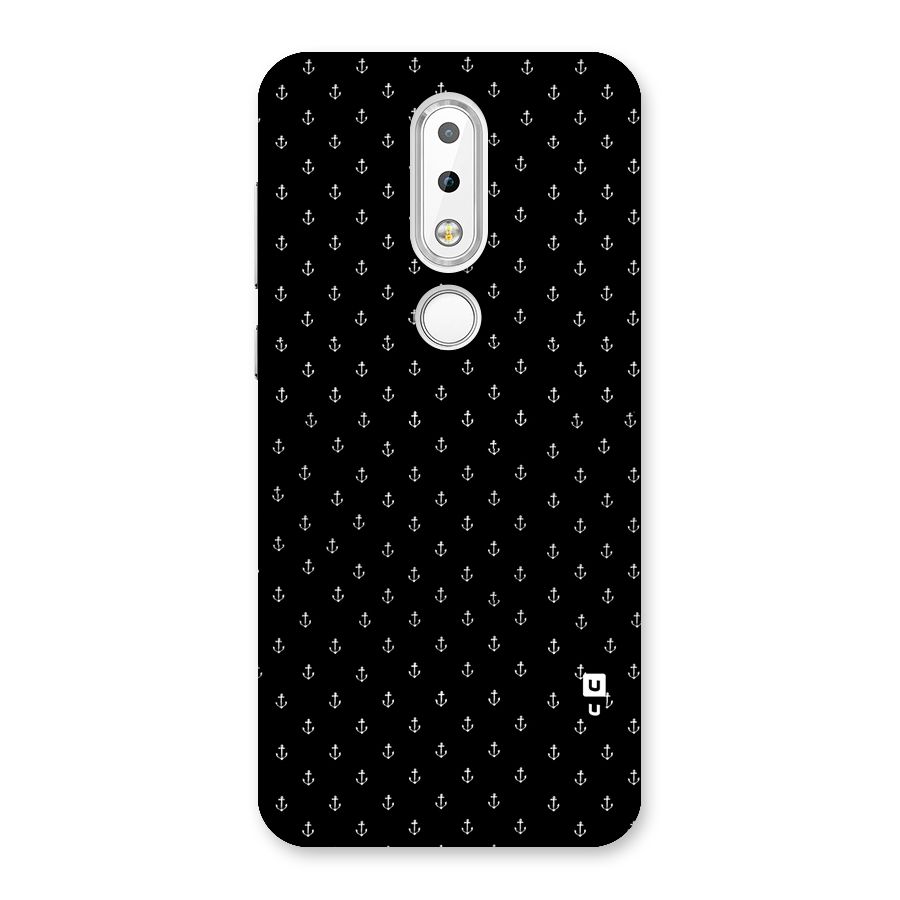 Seamless Small Anchors Pattern Back Case for Nokia 6.1 Plus