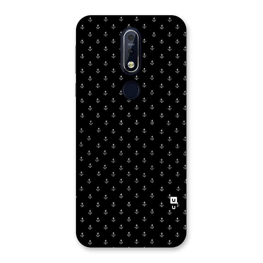 Seamless Small Anchors Pattern Back Case for Nokia 7.1