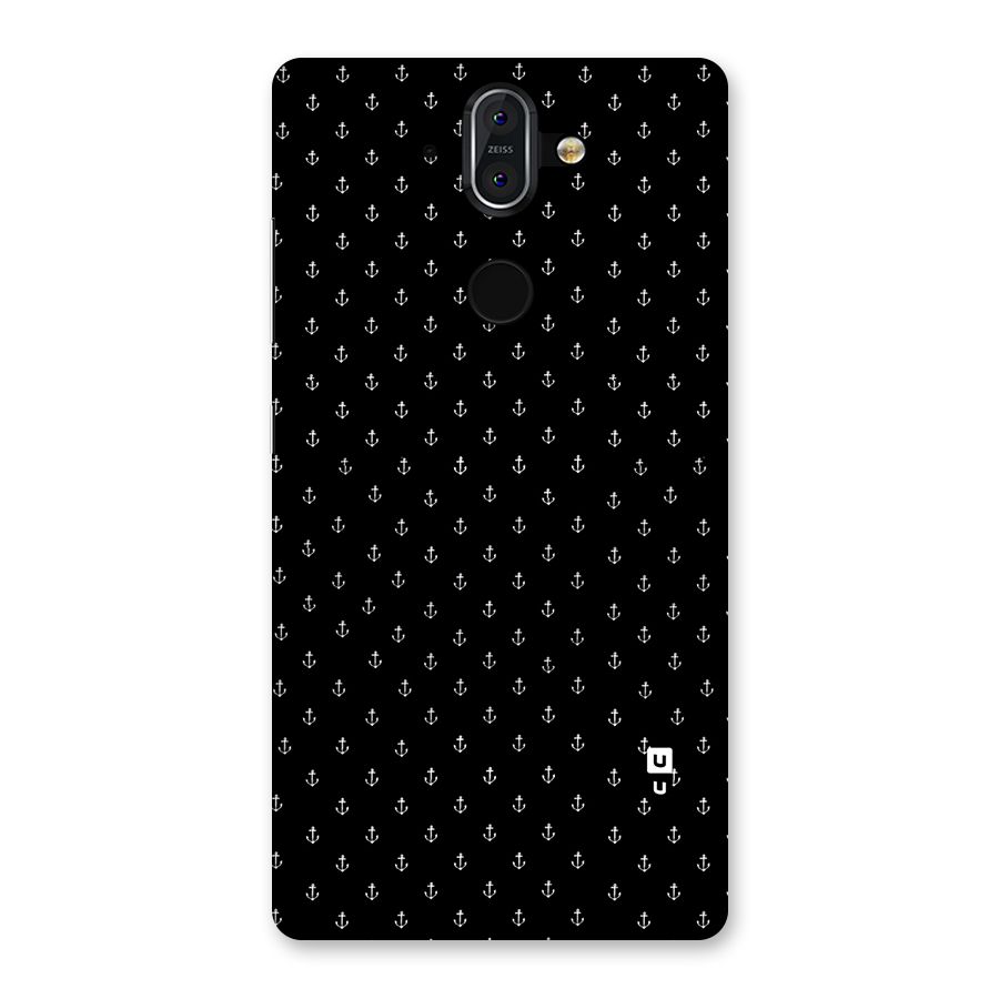 Seamless Small Anchors Pattern Back Case for Nokia 8 Sirocco