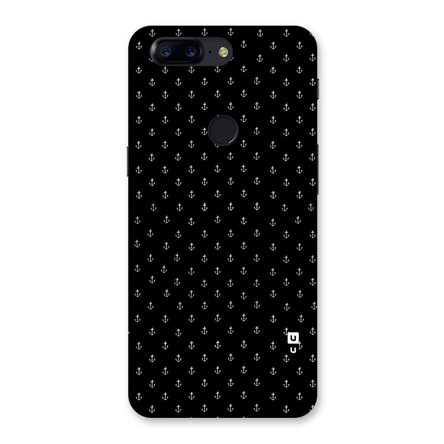 Seamless Small Anchors Pattern Back Case for OnePlus 5T