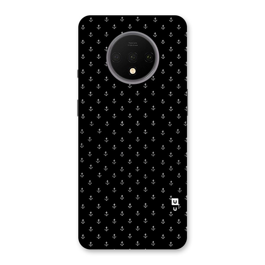 Seamless Small Anchors Pattern Back Case for OnePlus 7T
