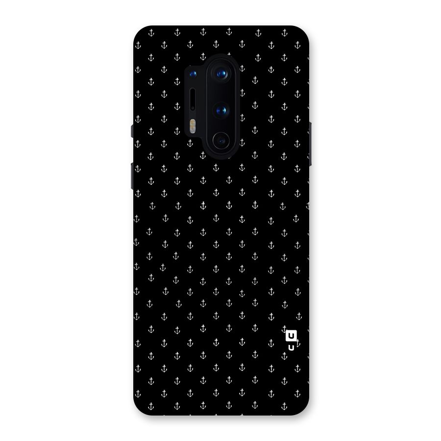 Seamless Small Anchors Pattern Back Case for OnePlus 8 Pro