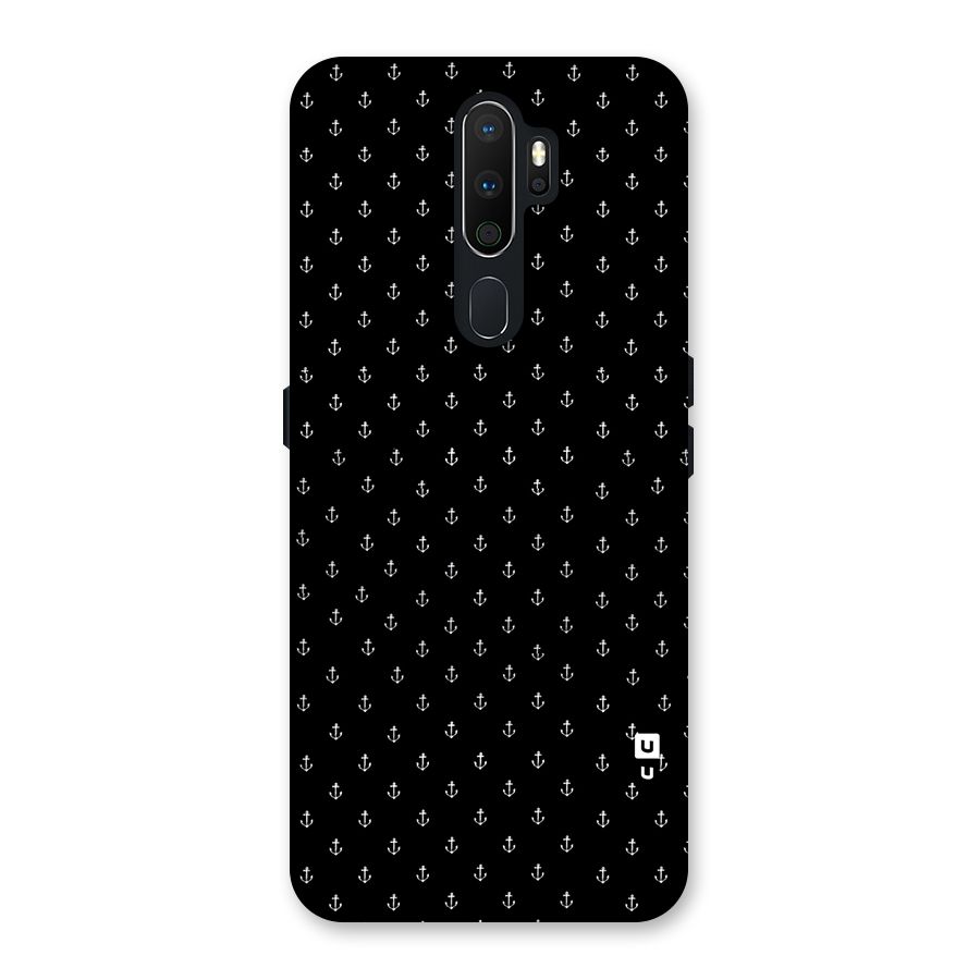 Seamless Small Anchors Pattern Back Case for Oppo A5 (2020)