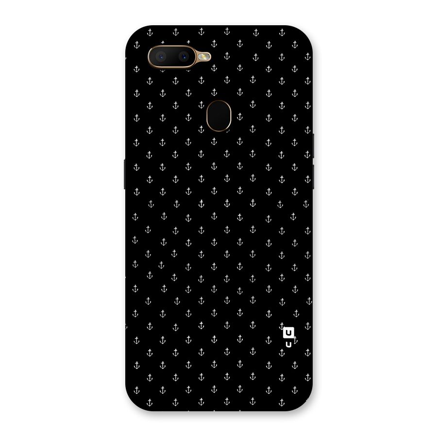 Seamless Small Anchors Pattern Back Case for Oppo A5s