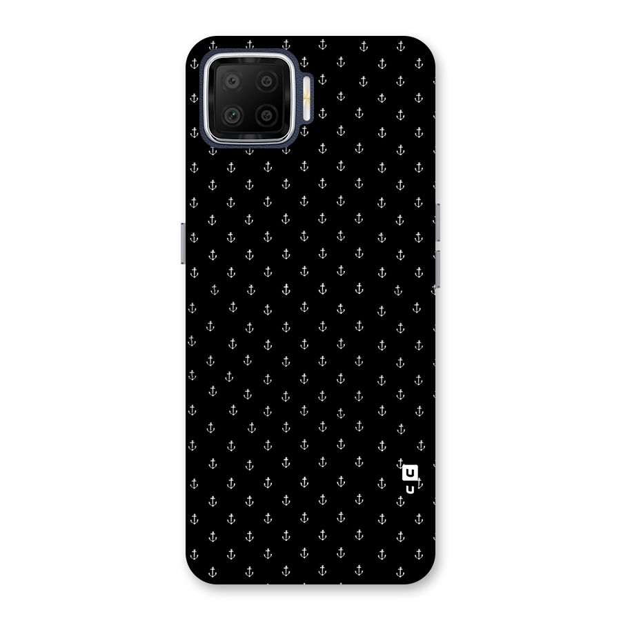 Seamless Small Anchors Pattern Back Case for Oppo F17