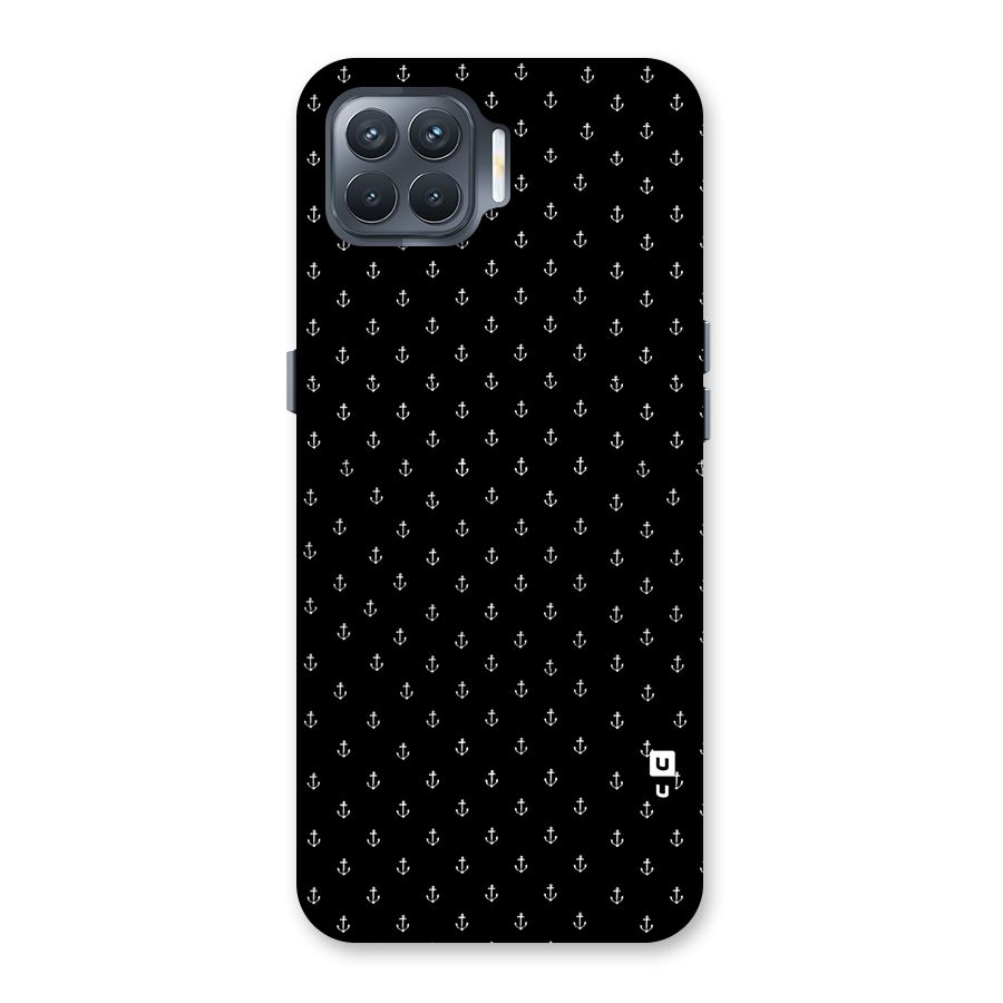 Seamless Small Anchors Pattern Back Case for Oppo F17 Pro
