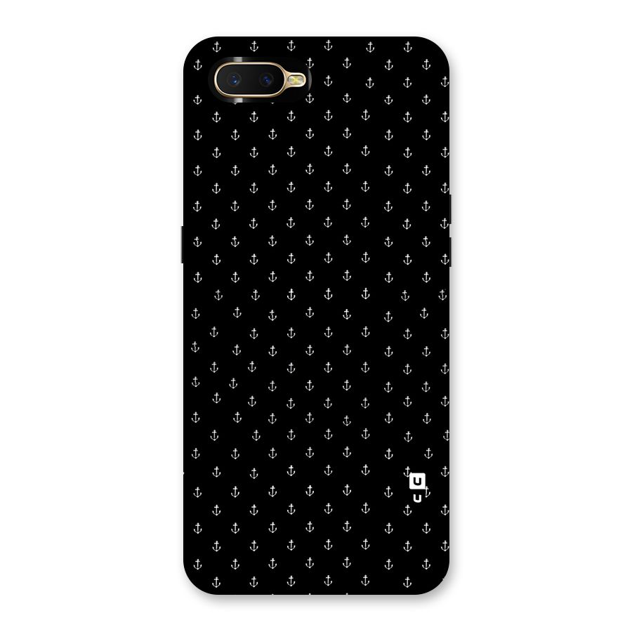 Seamless Small Anchors Pattern Back Case for Oppo K1