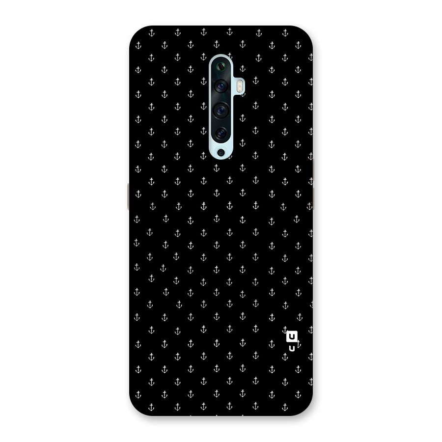 Seamless Small Anchors Pattern Back Case for Oppo Reno2 Z