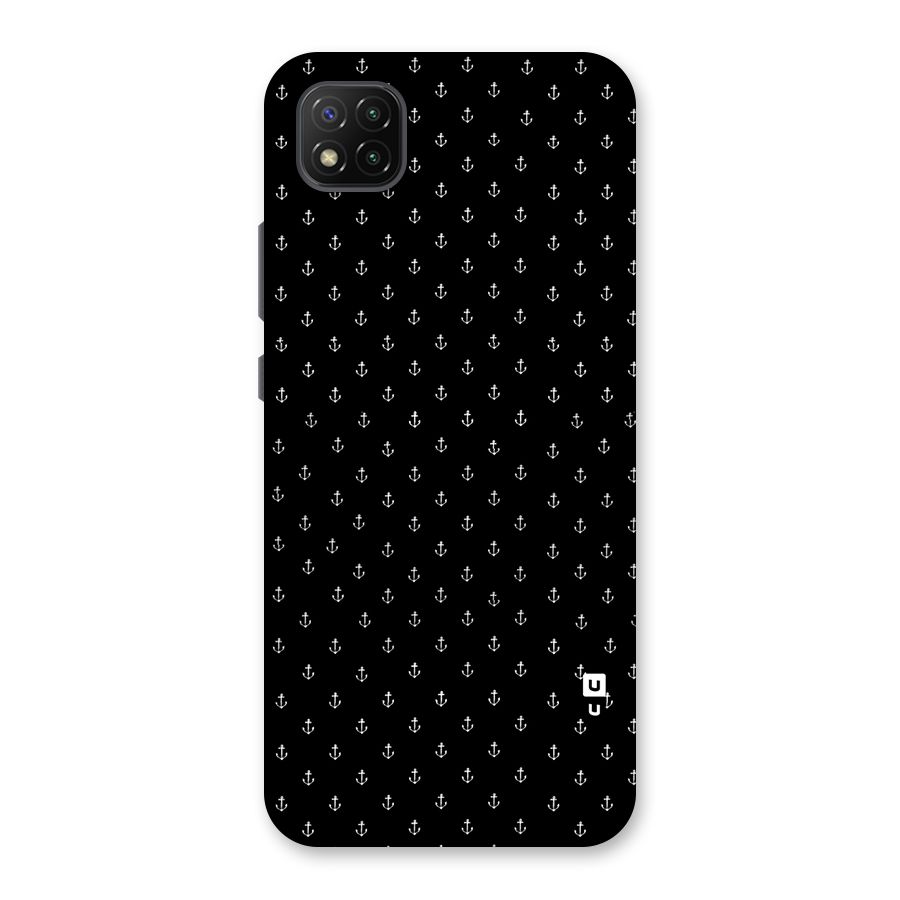 Seamless Small Anchors Pattern Back Case for Poco C3