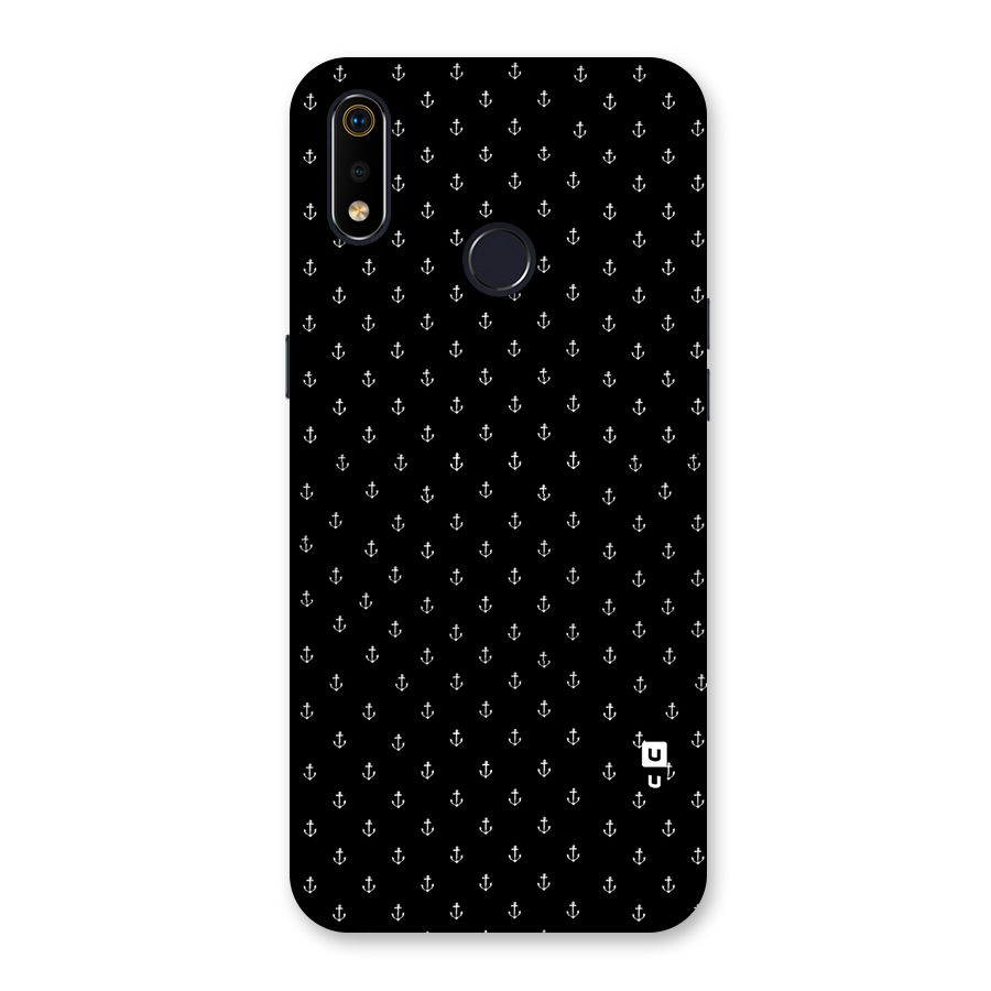 Seamless Small Anchors Pattern Back Case for Realme 3i