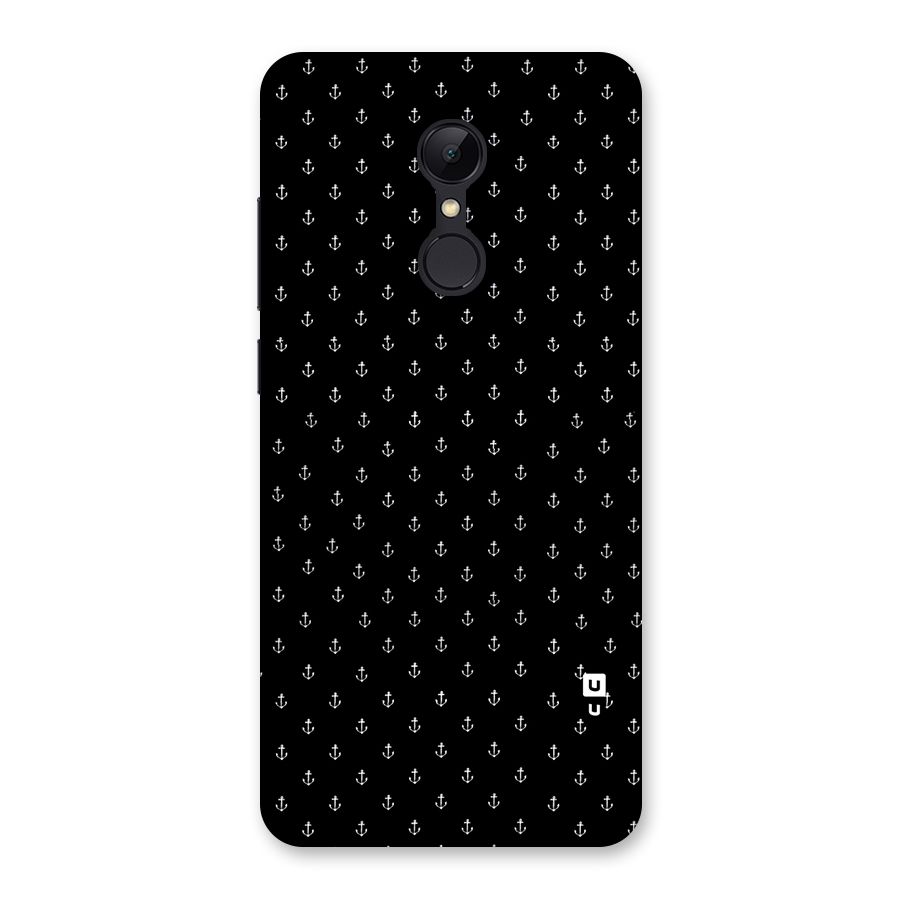 Seamless Small Anchors Pattern Back Case for Redmi 5