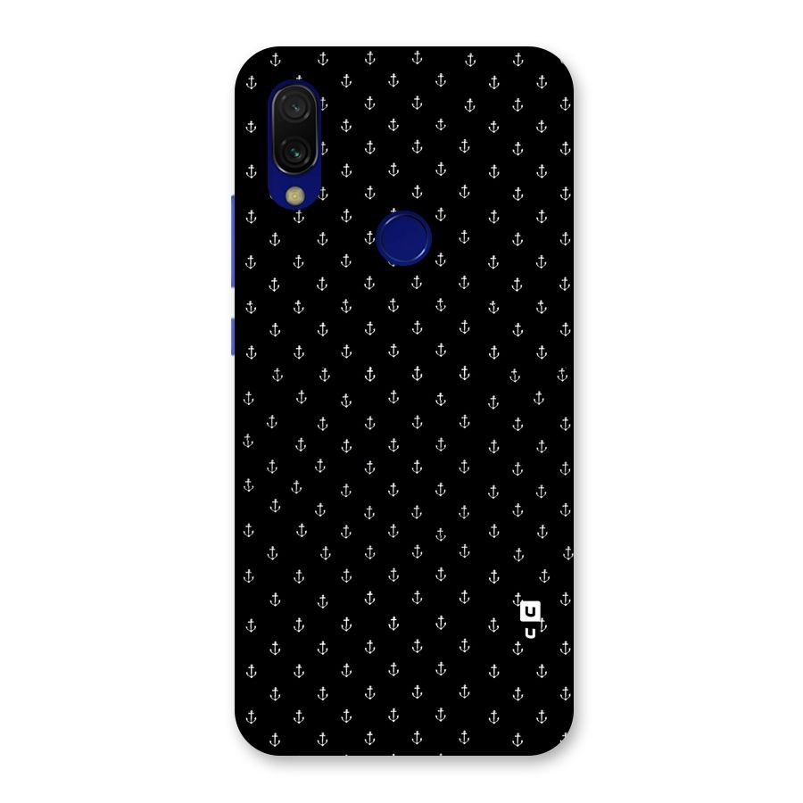 Seamless Small Anchors Pattern Back Case for Redmi 7