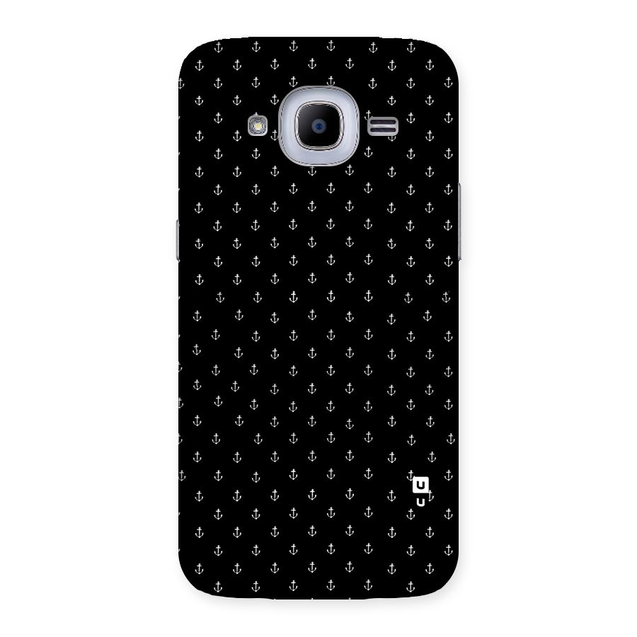 Seamless Small Anchors Pattern Back Case for Samsung Galaxy J2 2016