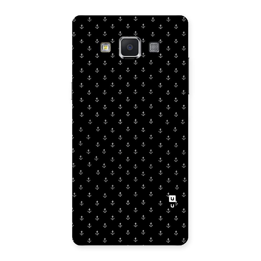 Seamless Small Anchors Pattern Back Case for Samsung Galaxy A5
