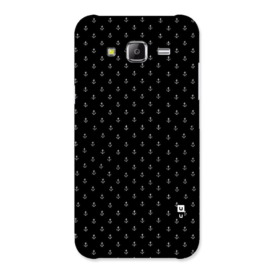 Seamless Small Anchors Pattern Back Case for Samsung Galaxy J5