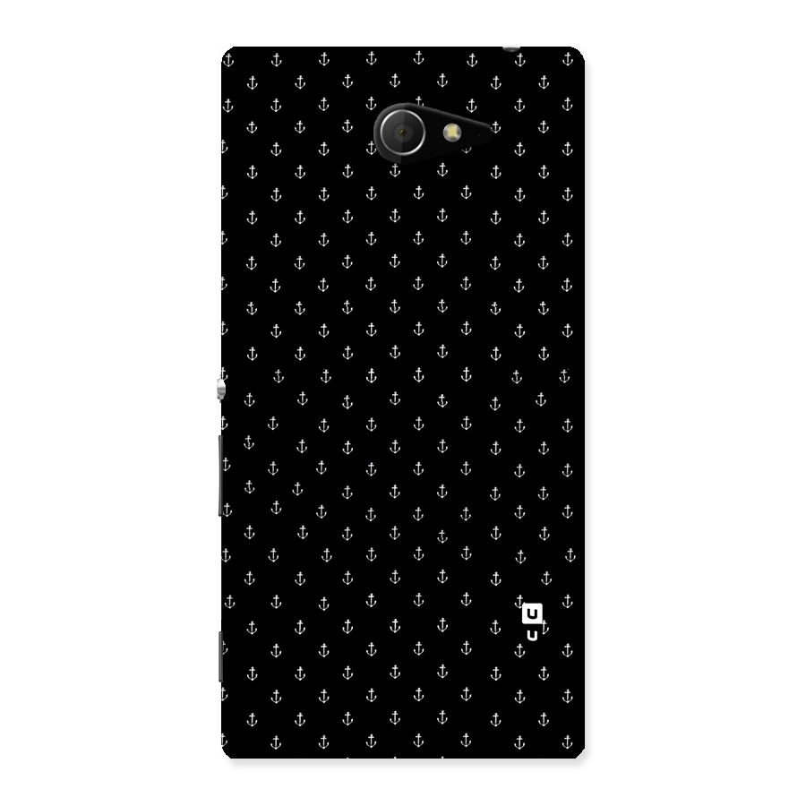 Seamless Small Anchors Pattern Back Case for Sony Xperia M2