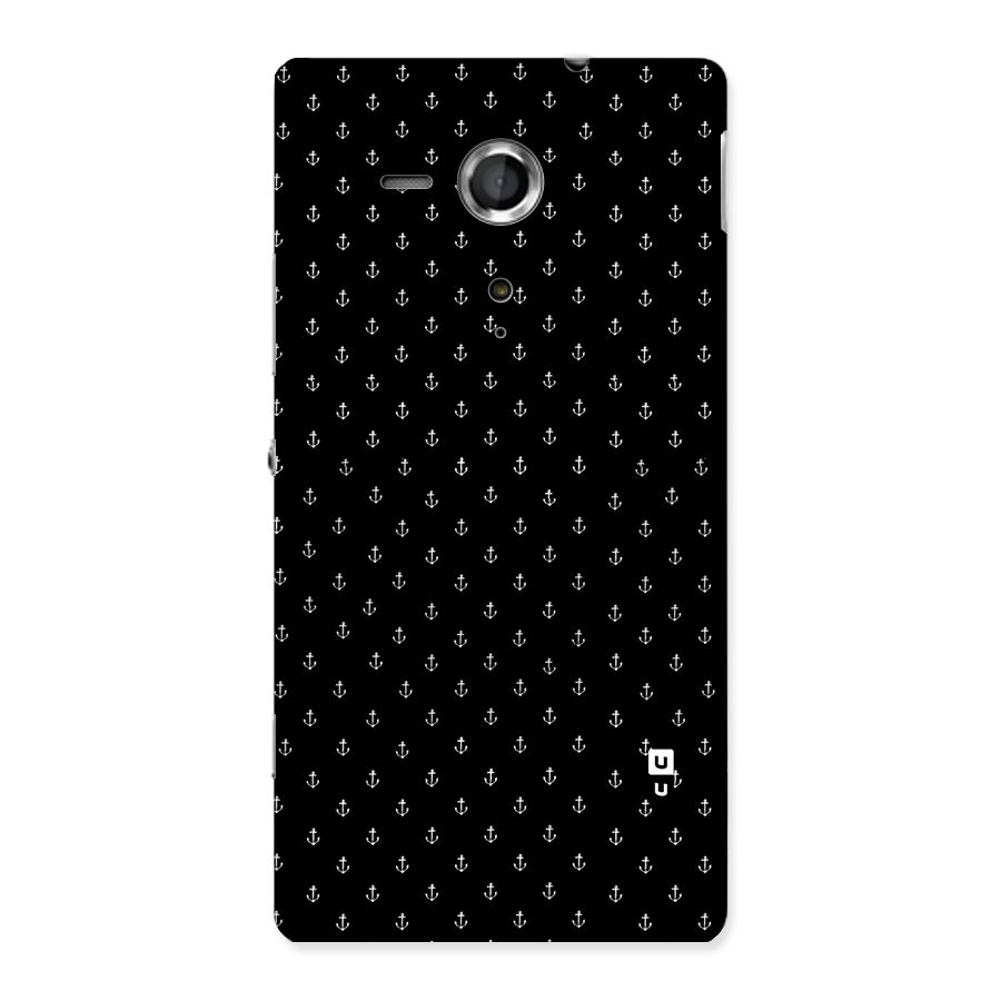 Seamless Small Anchors Pattern Back Case for Sony Xperia SP