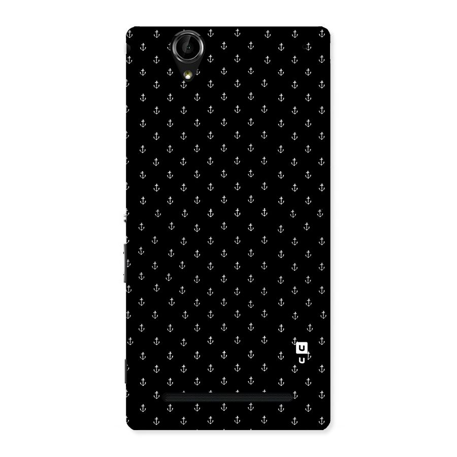 Seamless Small Anchors Pattern Back Case for Sony Xperia T2