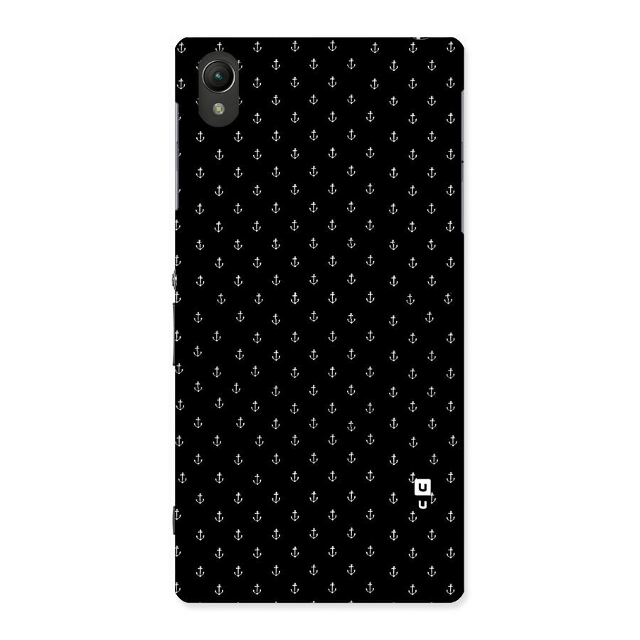 Seamless Small Anchors Pattern Back Case for Sony Xperia Z1