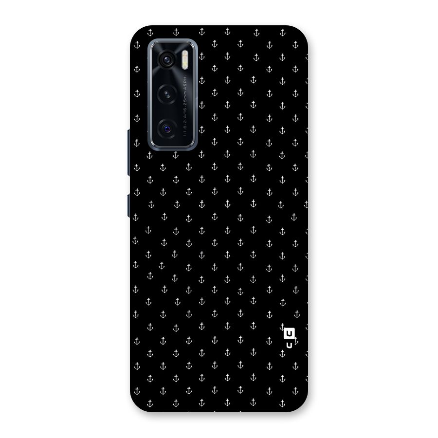 Seamless Small Anchors Pattern Back Case for Vivo V20 SE